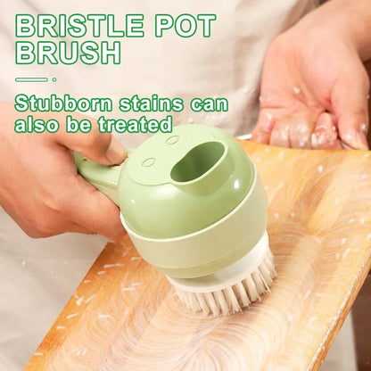 Wireless 4-in-1 Veggie Cutter, Chopper, Slicer, Brusher & Garlic Grinder